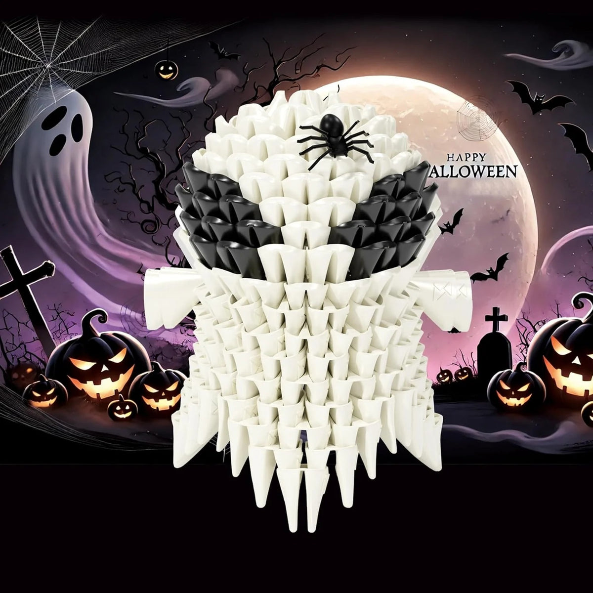 Tricofun Halloween: Brick Boo Ghost Building Kit Toys & Games Tricofun