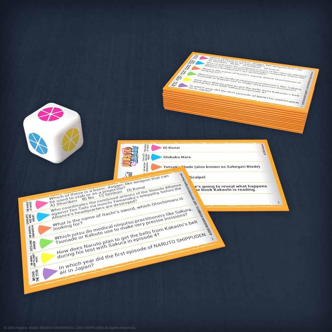 Trivial Pursuit - Naruto Shippuden Edition [Board Game, 2+ Players] Board Game OPGames
