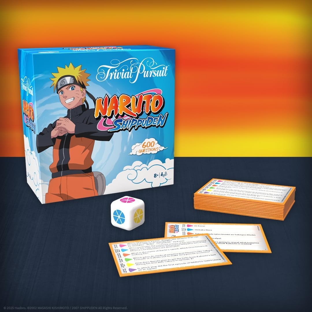 Trivial Pursuit - Naruto Shippuden Edition [Board Game, 2+ Players] Board Game OPGames