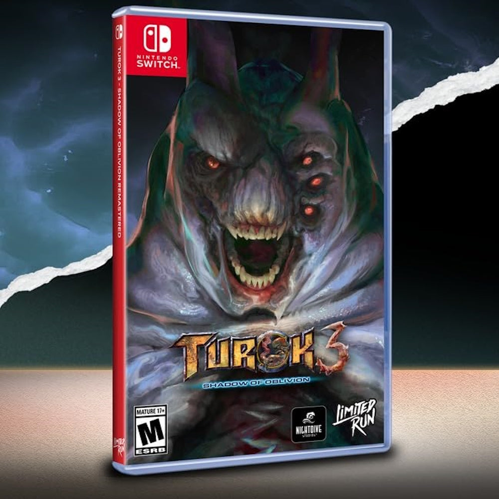 Turok 3: Shadow of Oblivion Remastered - Limited Run Games #237 [Nintendo Switch] Nintendo Switch Video Game Limited Run Games