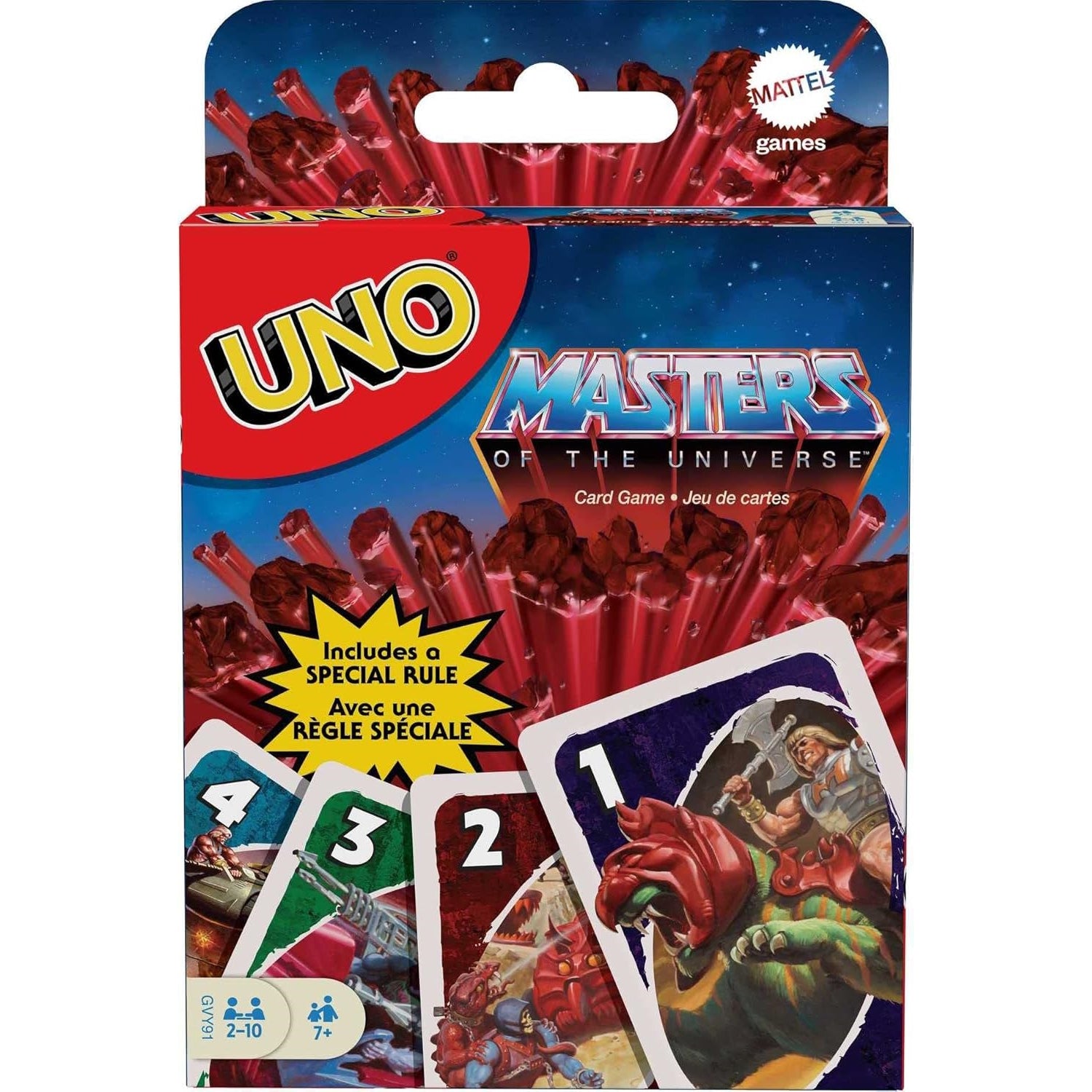 UNO: Masters of the Universe Exclusive [2 - 10 Players] Card Game Card Game Mattel