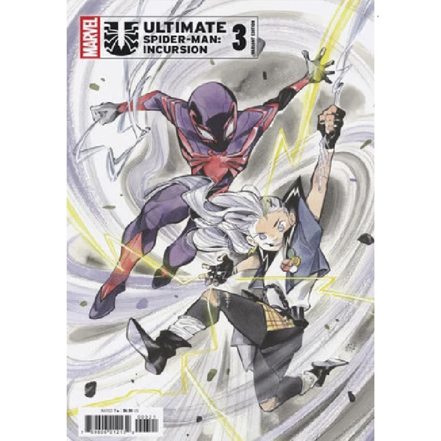 Ultimate Spider-Man Incursion: #3 [Peach Momoko CVR B] 2025 Comics Marvel Comics