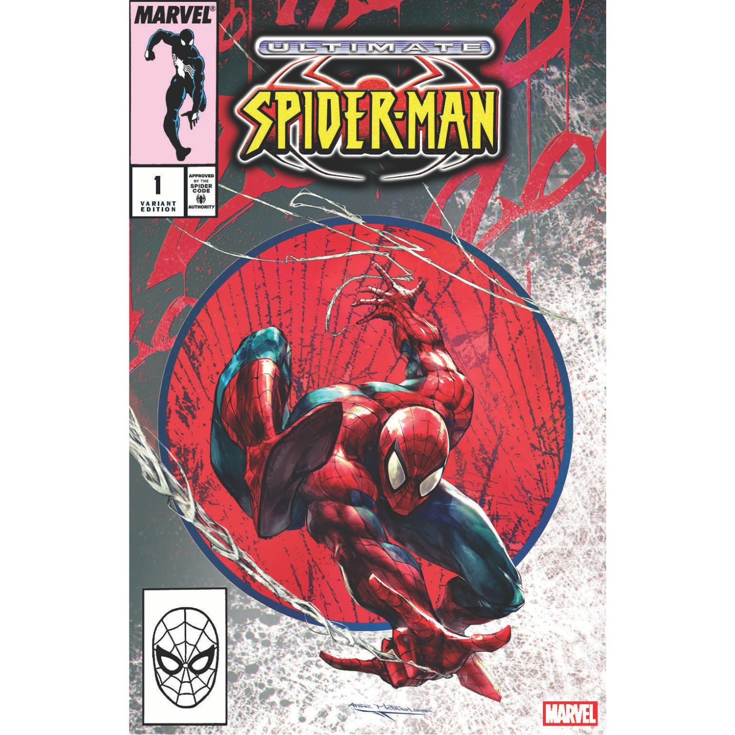 Ultimate Spider-Man: #1 [Ivan Tao Shopville Exclusive Todd McFarlane Homage] 2025 Comics Marvel Comics