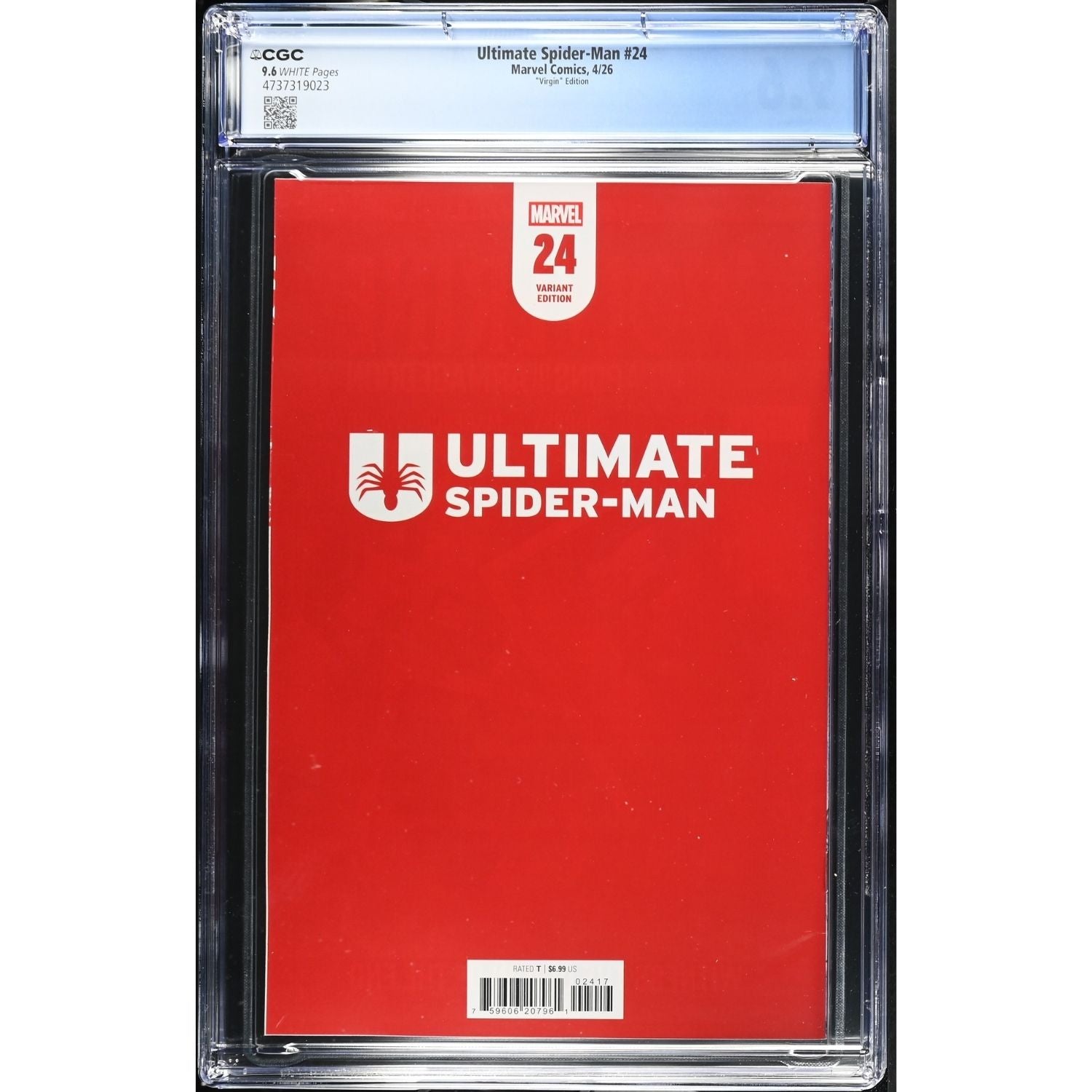 Ultimate Spider-Man: #24 [Marco Checchetto CGC 9.6 - 1:100] 2024 Comics Marvel Comics