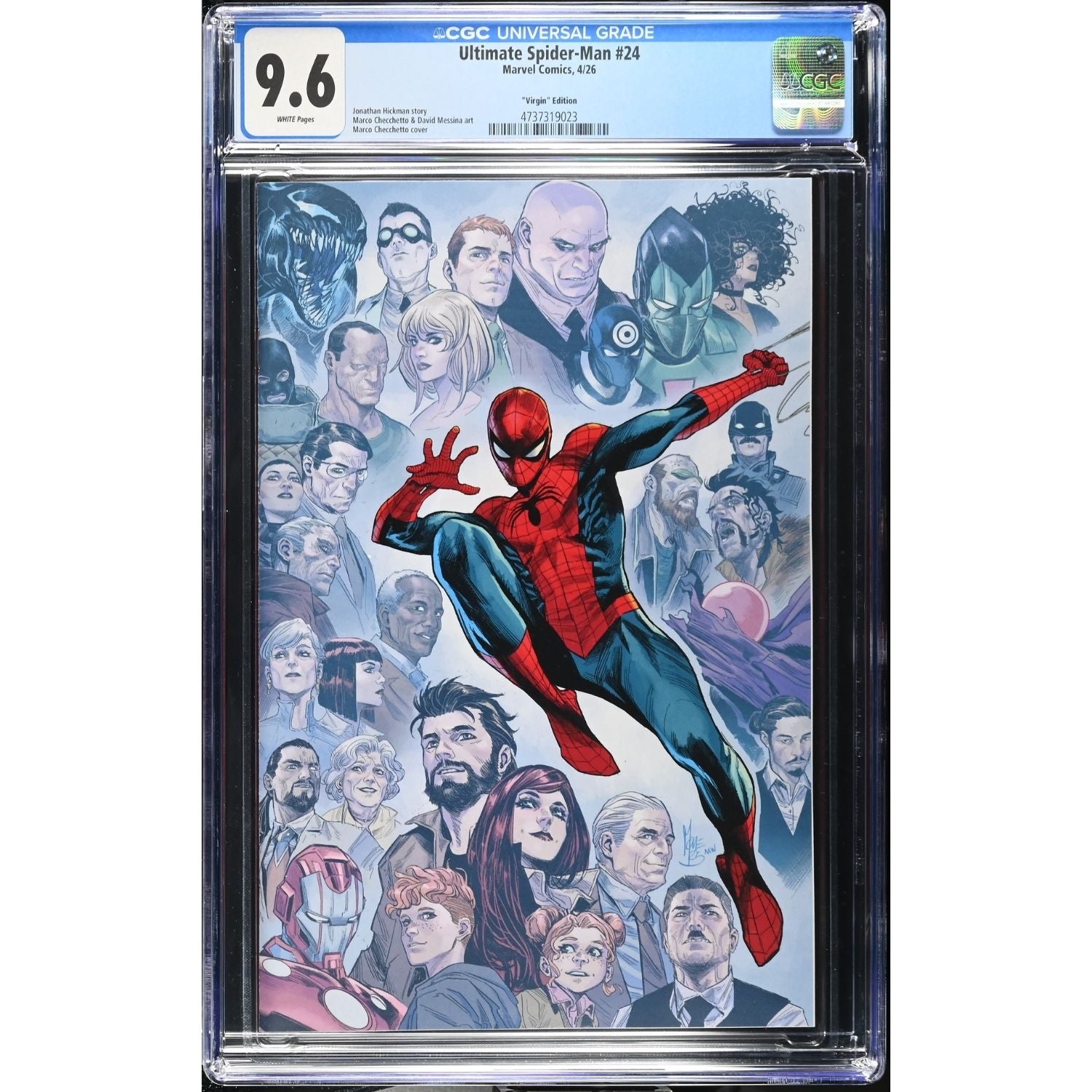 Ultimate Spider-Man: #24 [Marco Checchetto CGC 9.6 - 1:100] 2024 Comics Marvel Comics