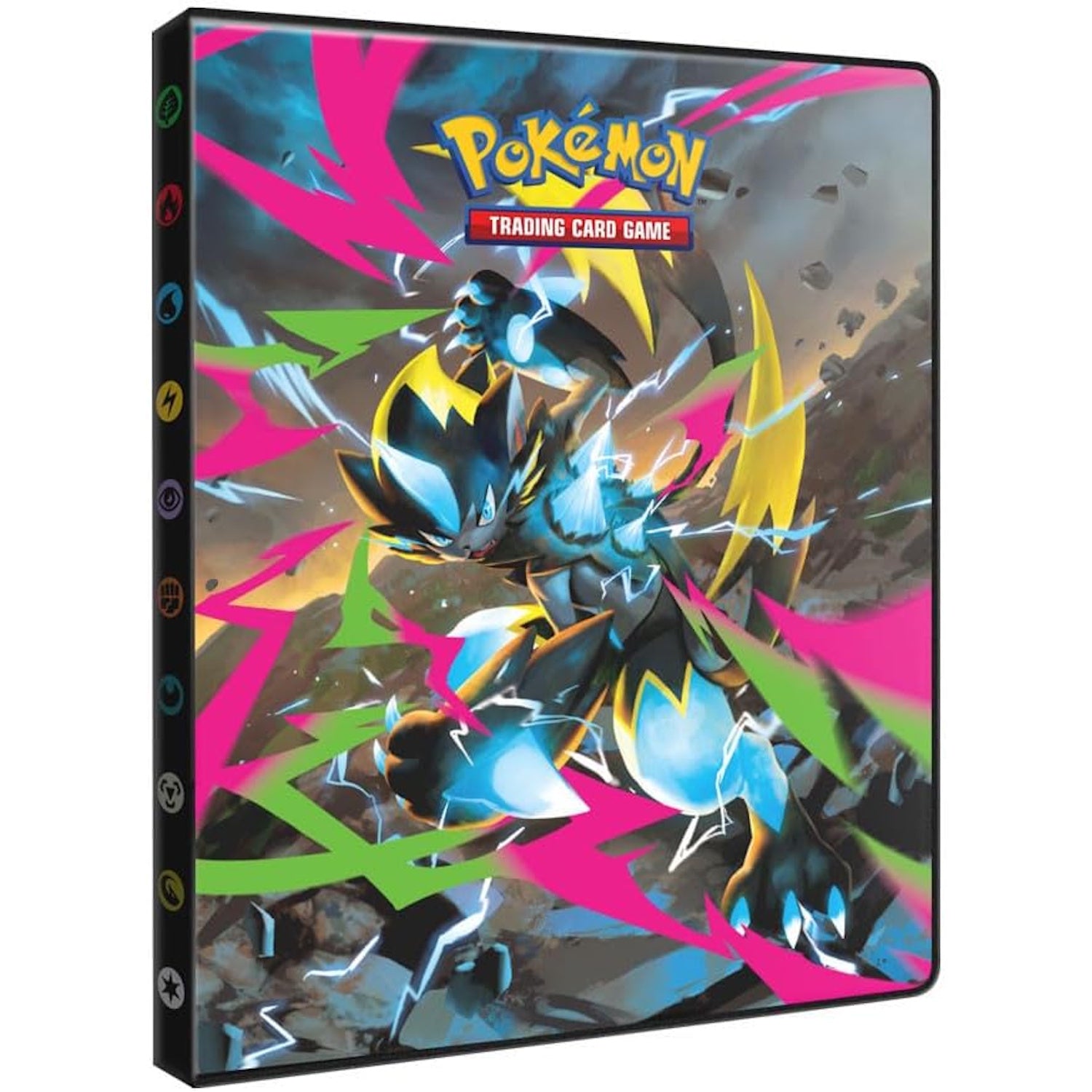 Ultra Pro: Pokemon TCG: Mega Evolution - Pitch Black 4 Pocket Portfolio Card Game Pokemon