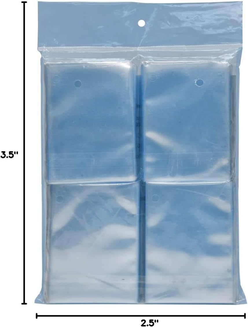 Ultra Pro: Clear Card Soft Sleeve Standard 2.5" x 3.5" 1000 Pack Penny Sleeves Card Game Accessories Ultra Pro