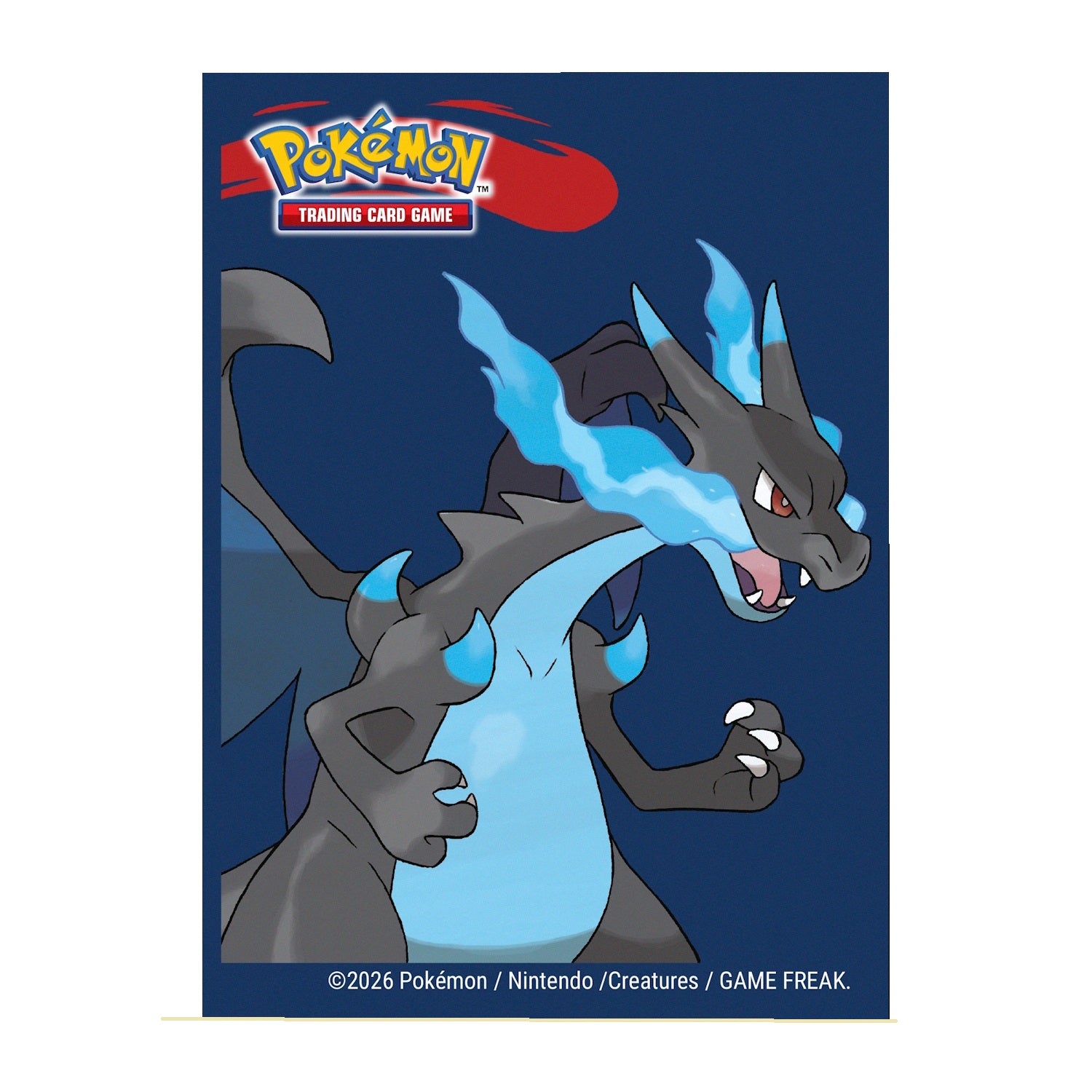 Ultra Pro: Deck Protector Sleeves - Pokemon Mega Charizard X - 65 Count Card Game Accessories Ultra Pro
