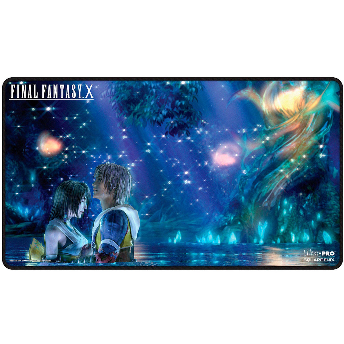 Ultra Pro: Final Fantasy 10 Tidus and Yuna Playmat Card Game Accessories Ultra Pro