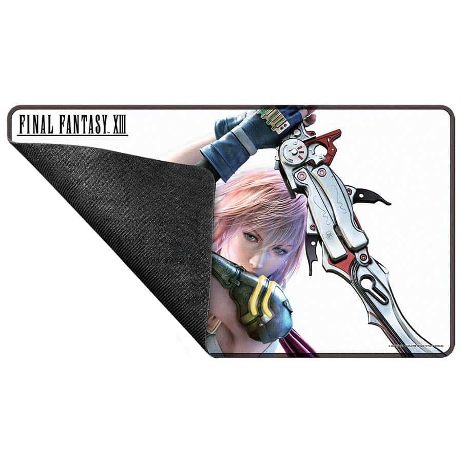 Ultra Pro: Final Fantasy 13 Lightning Playmat Card Game Accessories Ultra Pro