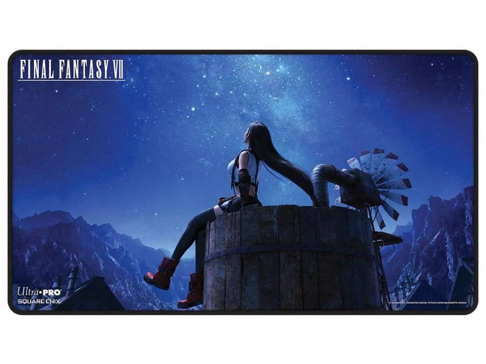 Ultra Pro: Final Fantasy 7 Tifa Lockhart Playmat Card Game Accessories Square Enix