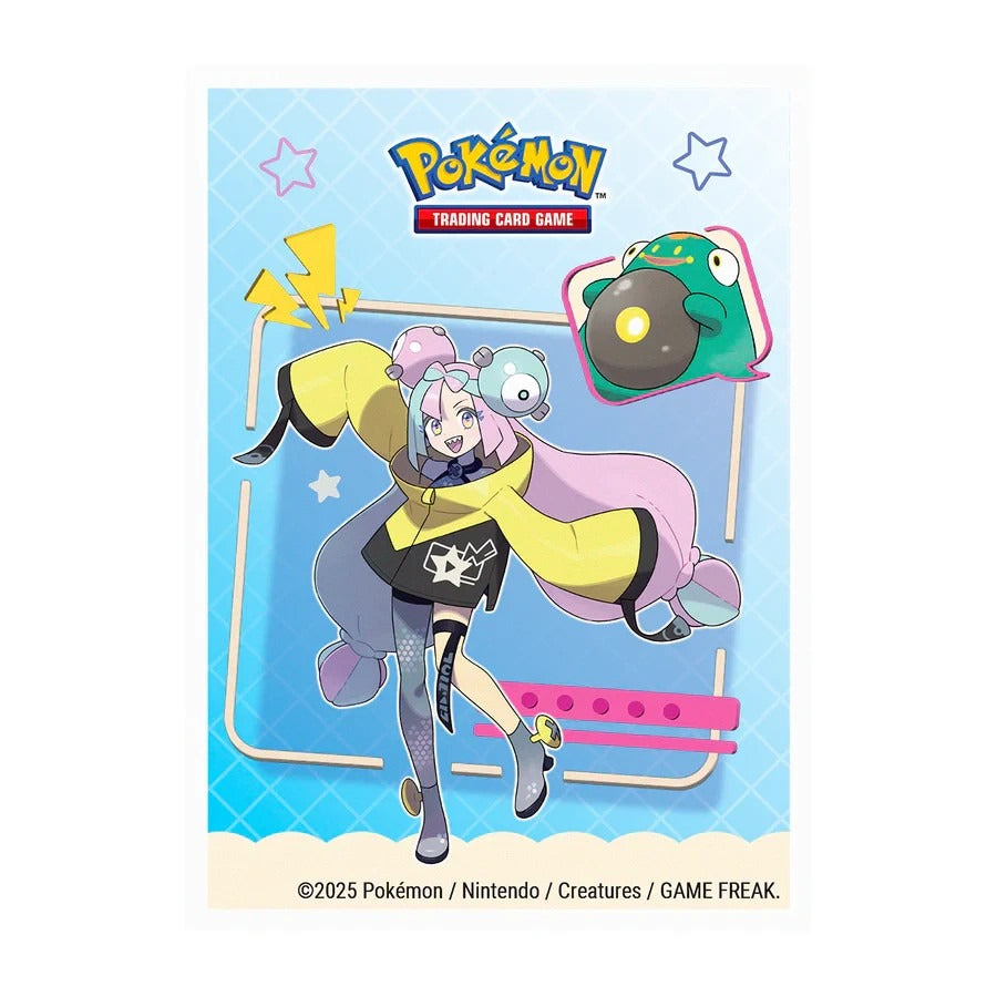 Ultra Pro: Pokemon Iono and Bellibolt Card Sleeves - 65 Pack - 66mm x 91mm Card Game Ultra Pro