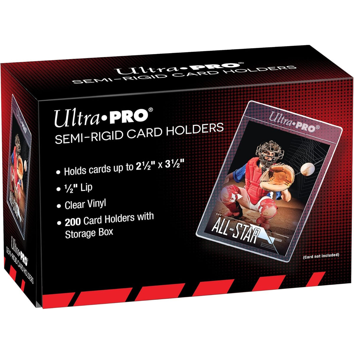 Ultra Pro Semi Rigid Card Holder (200 Pieces) Card Game Accessories Ultra Pro