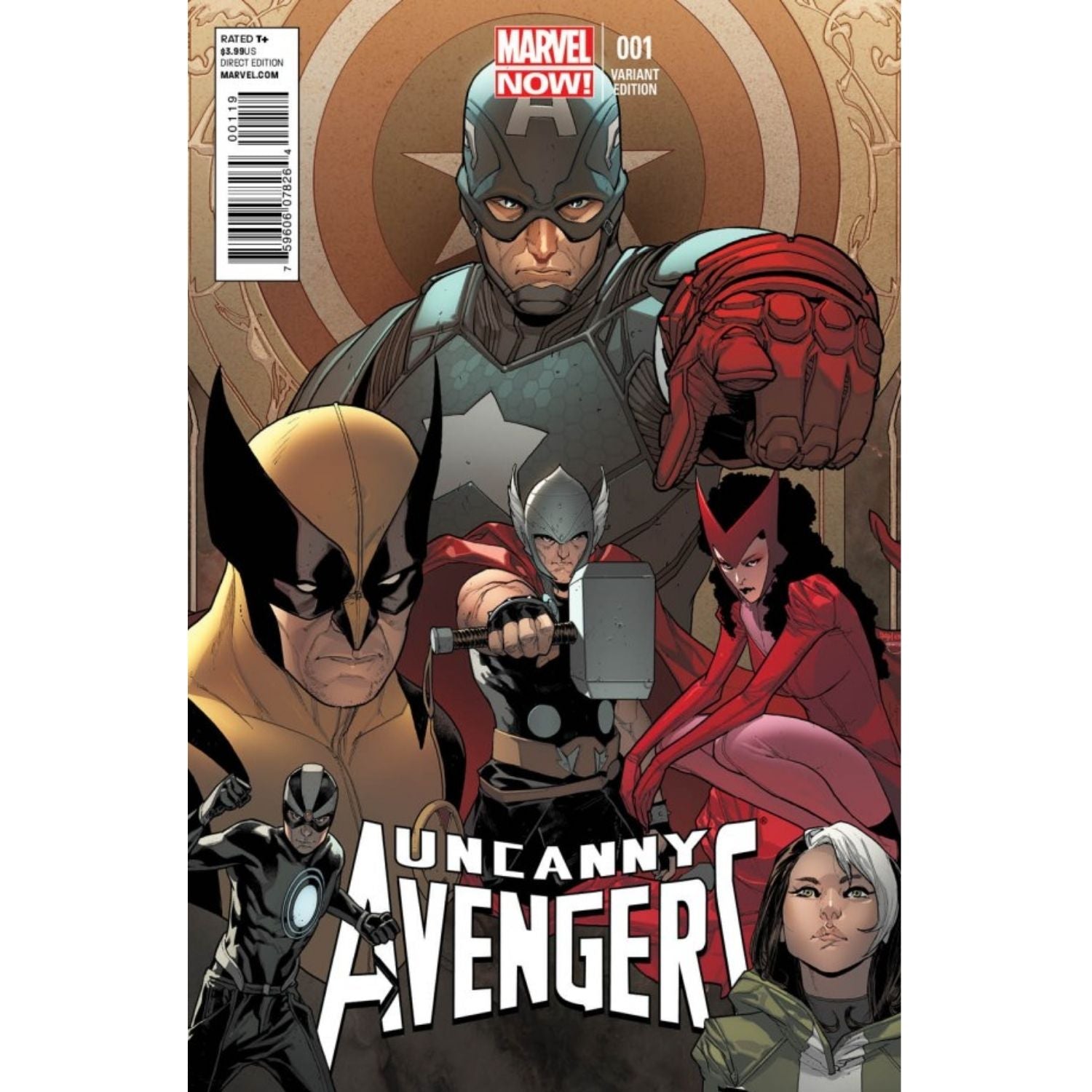 Uncanny Avengers #1 (Sara Pichelli CVR N] 2012 Comics Marvel Comics