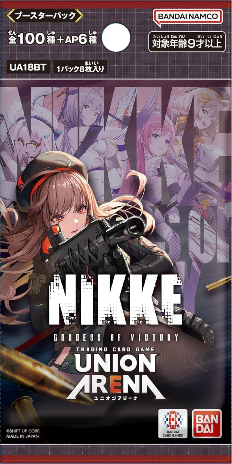 Union Arena CCG: Goddess of Victory Nikke - Booster Box [UE18BT] - 16 Packs Card Game Bandai Namco