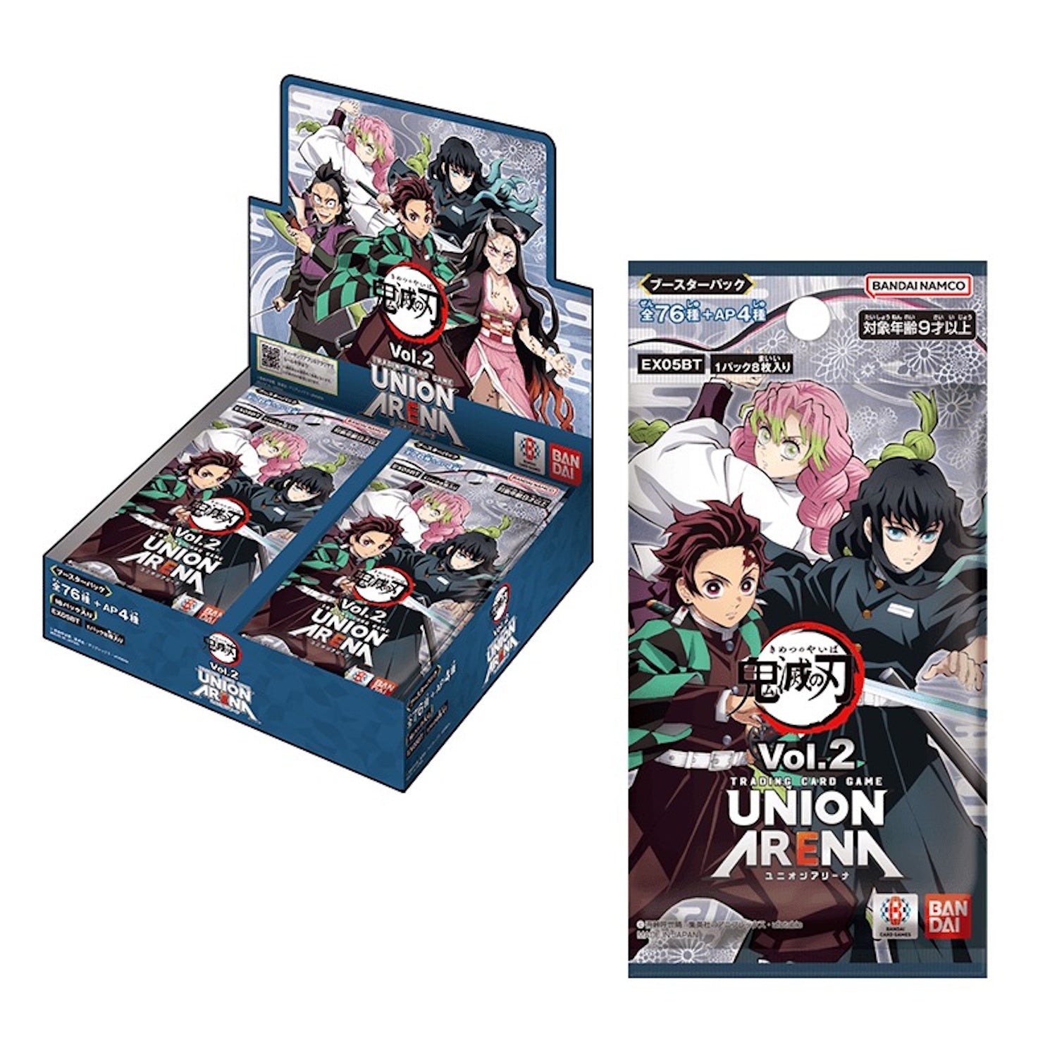 Union Arena TCG: Demon Slayer Kimetsu No Yaiba Booster Box [UEX05BT] - 16 Packs Card Game Bandai Namco