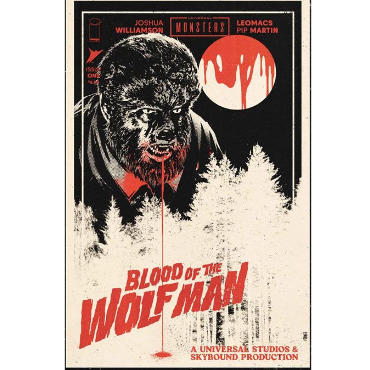 Universal Monsters Blood Of The Wolf Man: #1 [Jorge Fornes CVR F - 1:75] 2026 Comics Image Comics