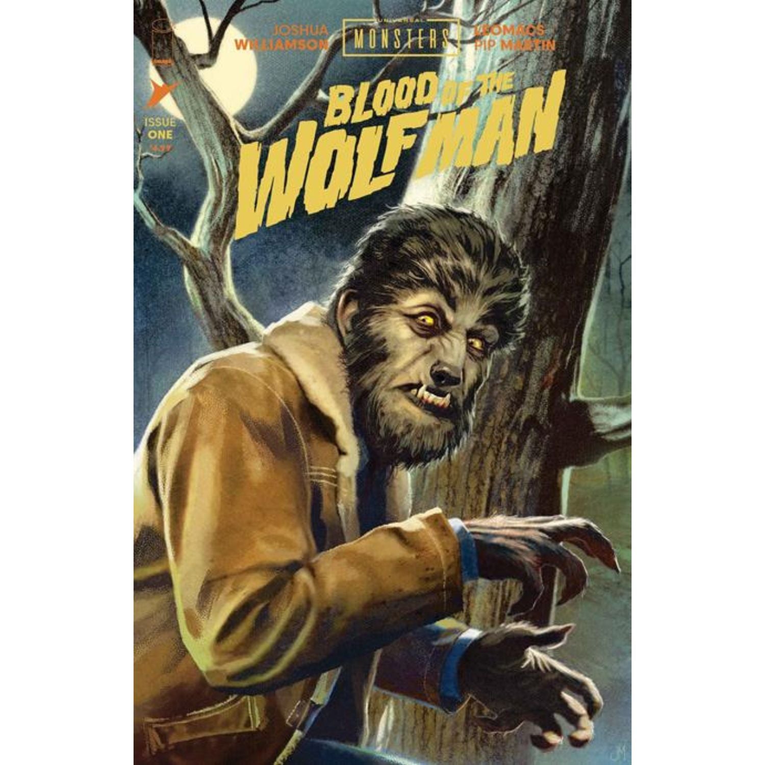 Universal Monsters Blood Of The Wolf Man: #1 [Joshua Middleton CVR B] 2026 Comics Image Comics