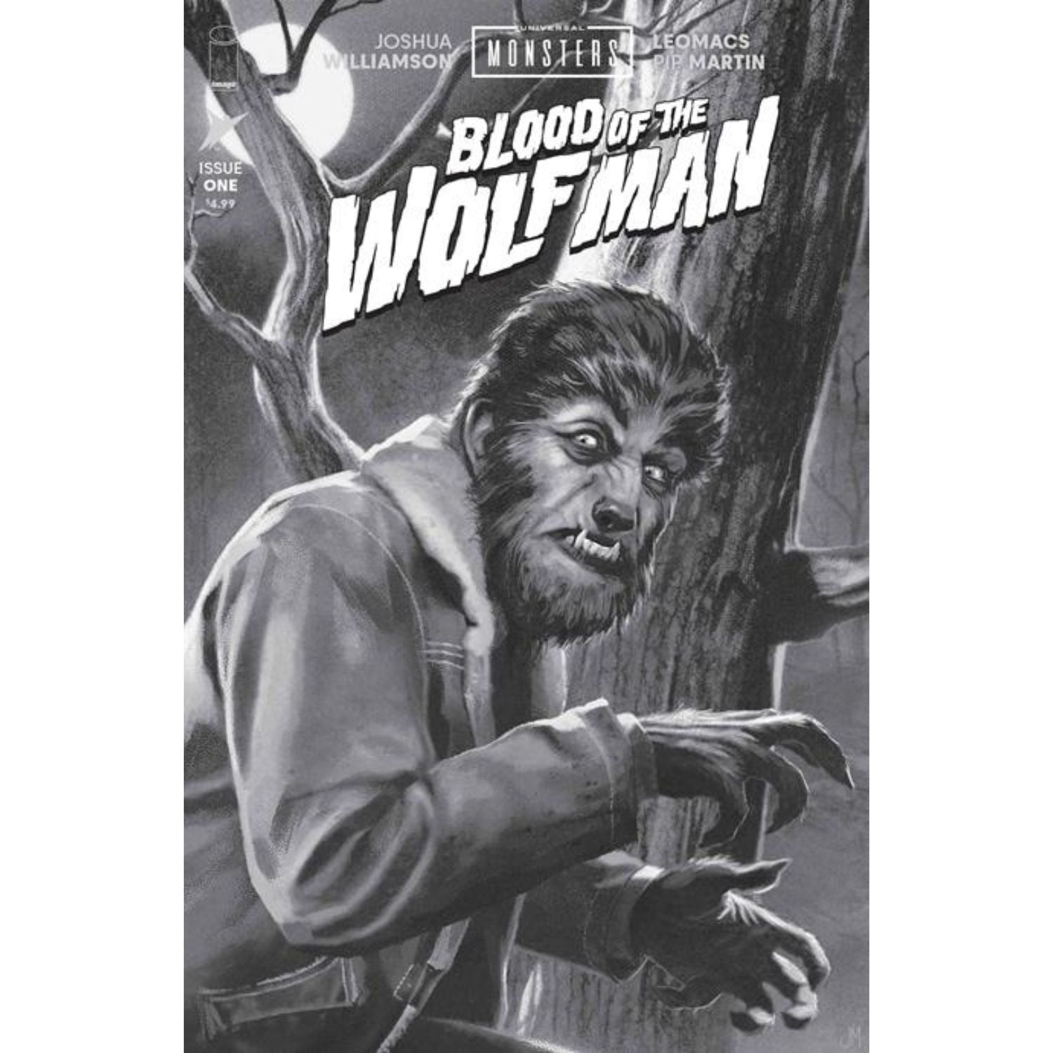 Universal Monsters Blood Of The Wolf Man: #1 [Joshua Middleton CVR D - 1:25] 2026 Comics Image Comics