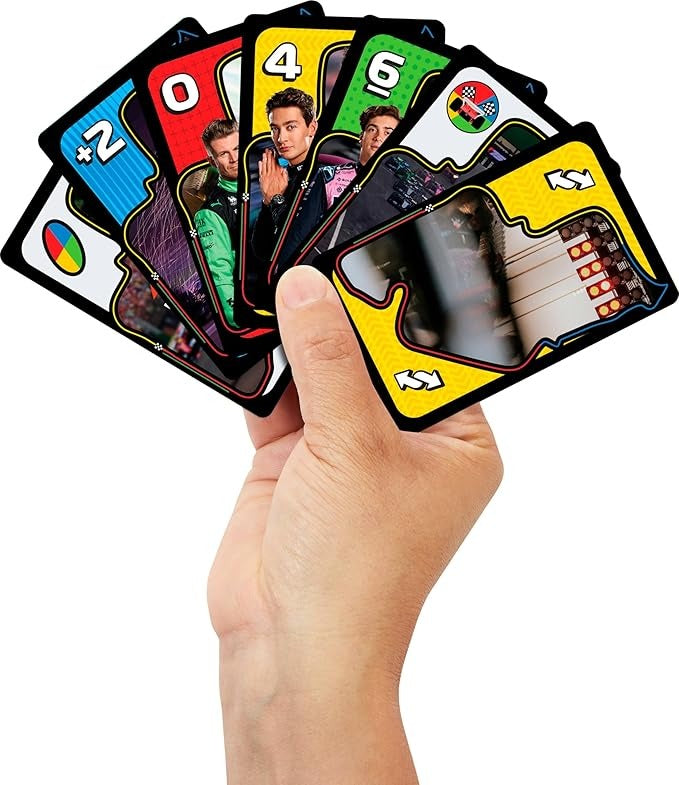 UNO: Formula 1 Toys & Games Mattel