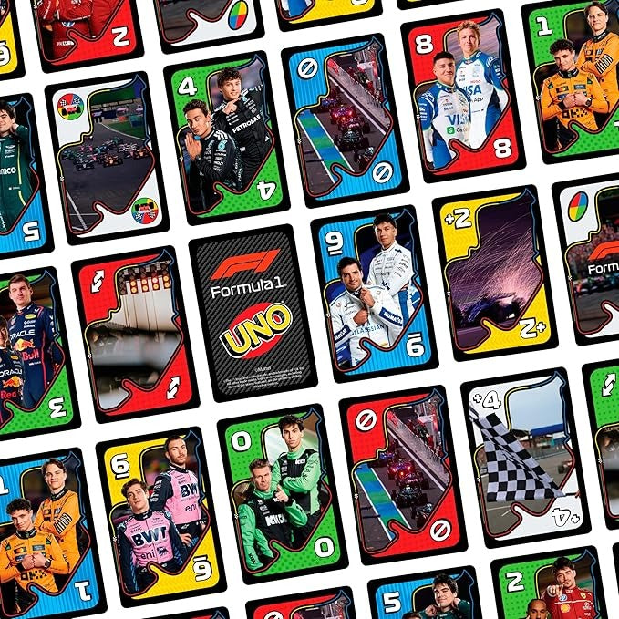 UNO: Formula 1 Toys & Games Mattel