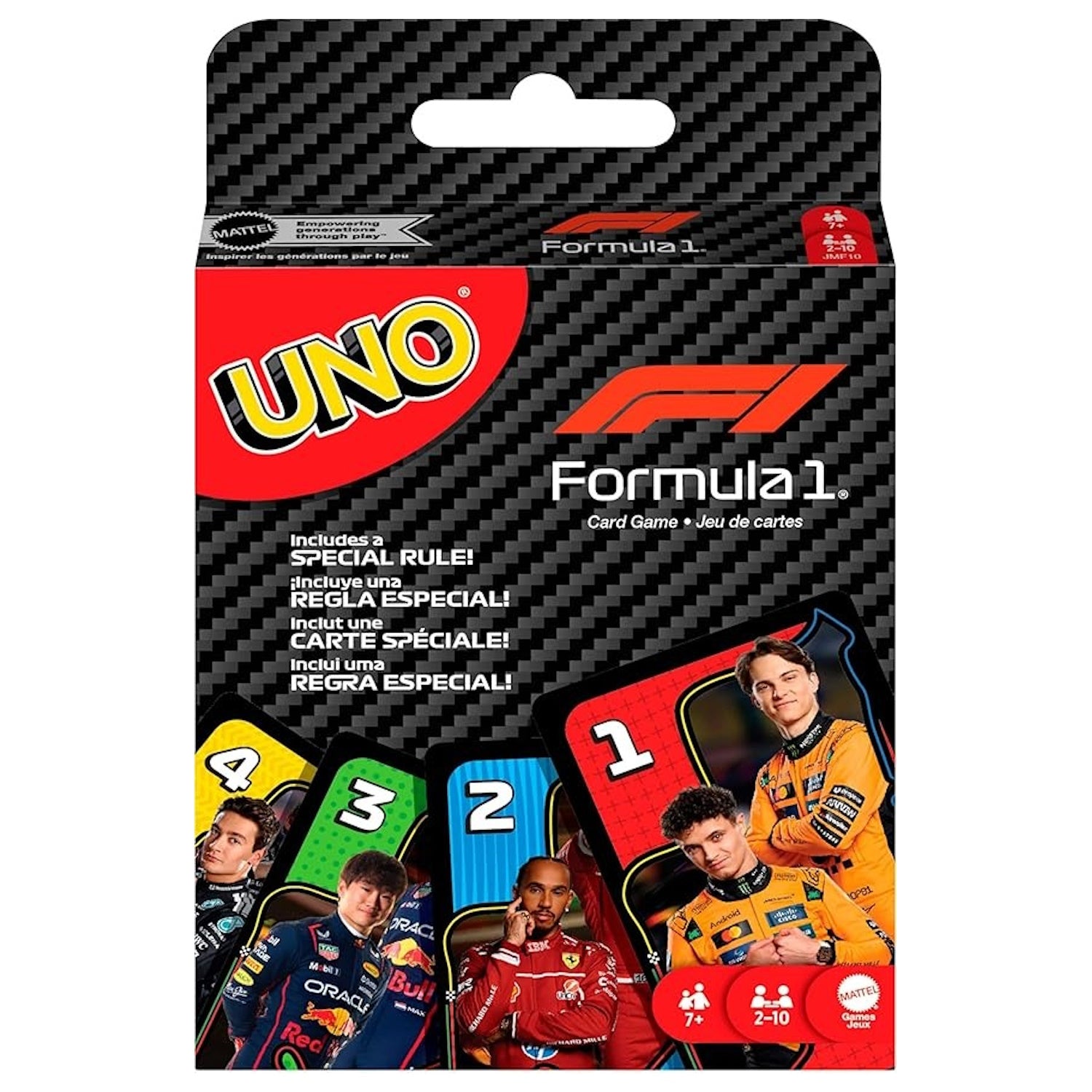 UNO: Formula 1 Toys & Games Mattel