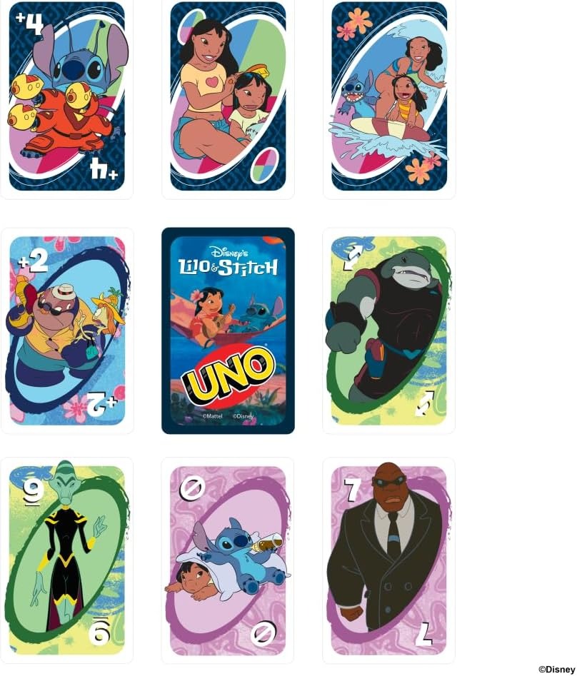UNO: Lilo & Stich Edition Toys & Games Mattel