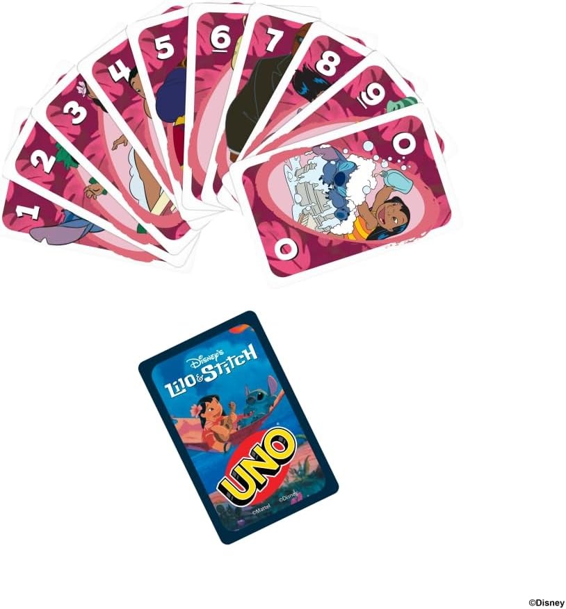 UNO: Lilo & Stich Edition Toys & Games Mattel