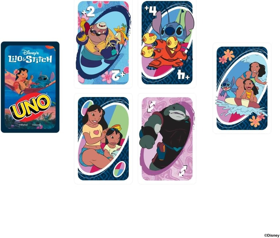 UNO: Lilo & Stich Edition Toys & Games Mattel