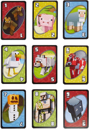 UNO: Minecraft Toys & Games Mattel