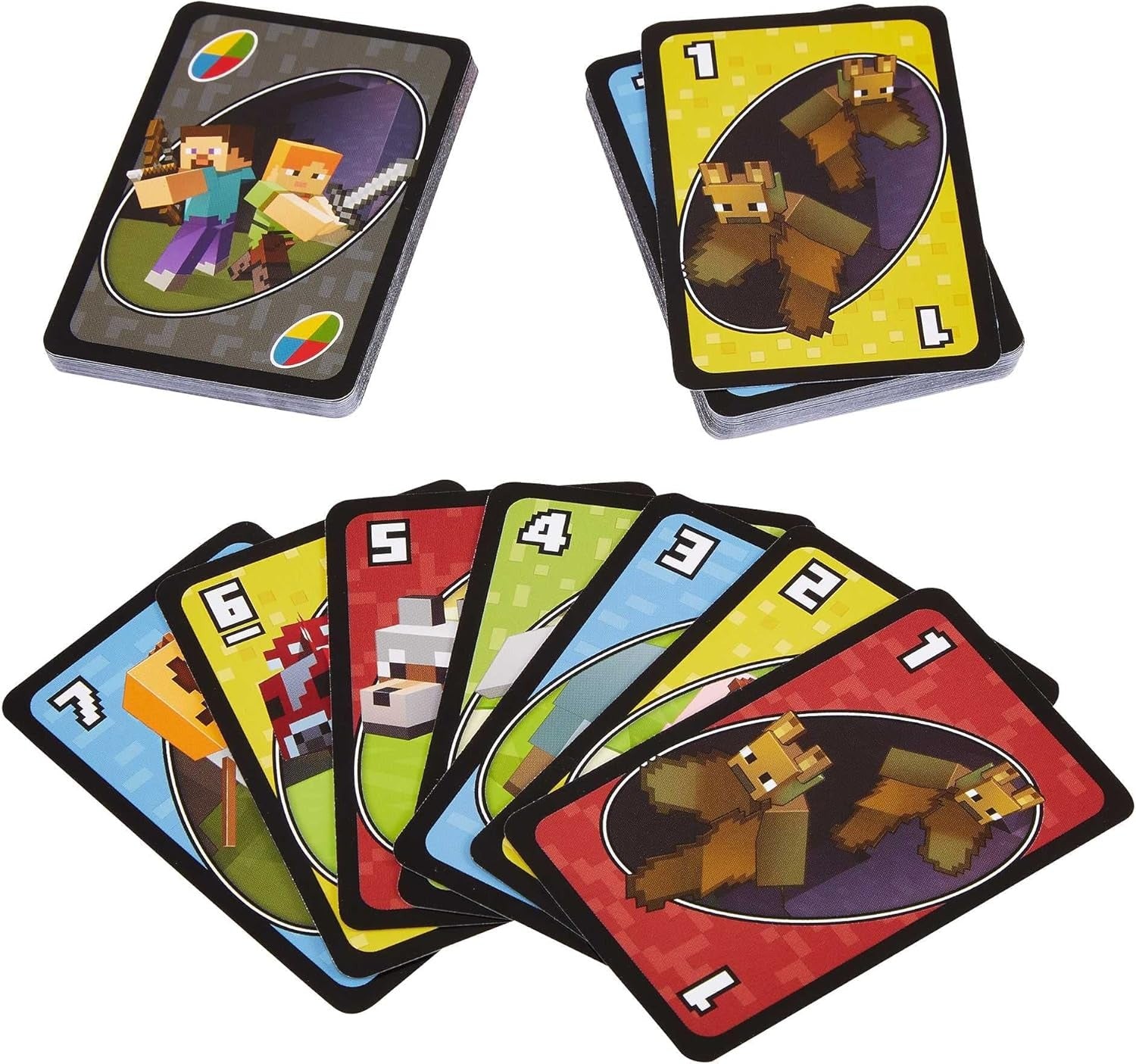 UNO: Minecraft Toys & Games Mattel