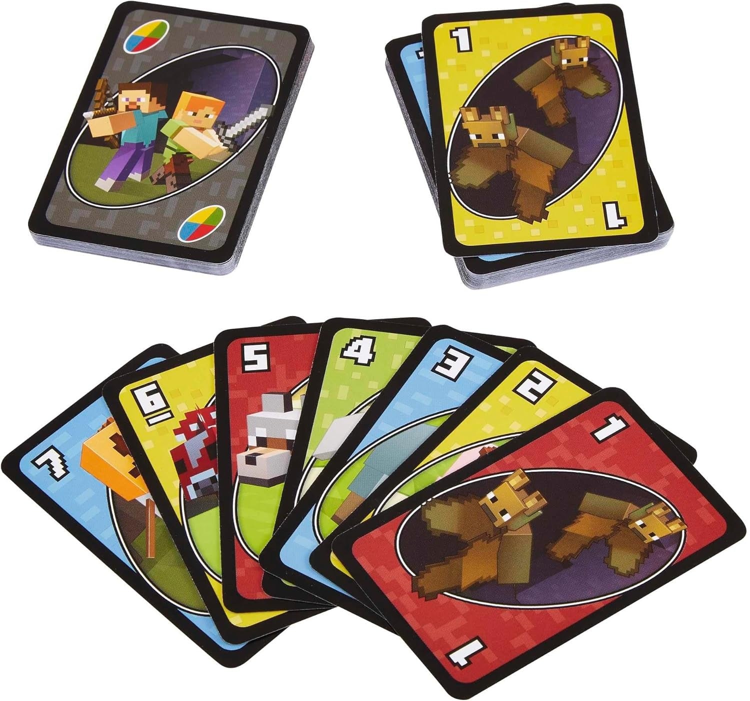 UNO: Minecraft Toys & Games Mattel