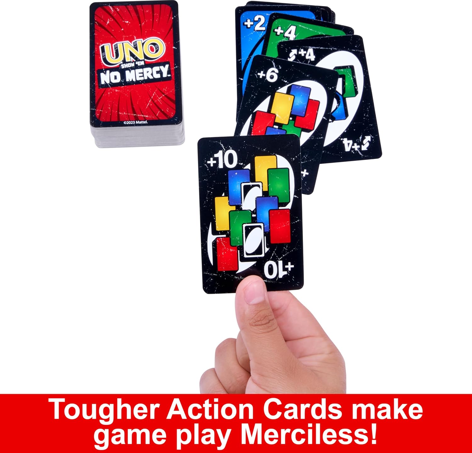 UNO: Show' Em No Mercy Card Game Board Game Mattel