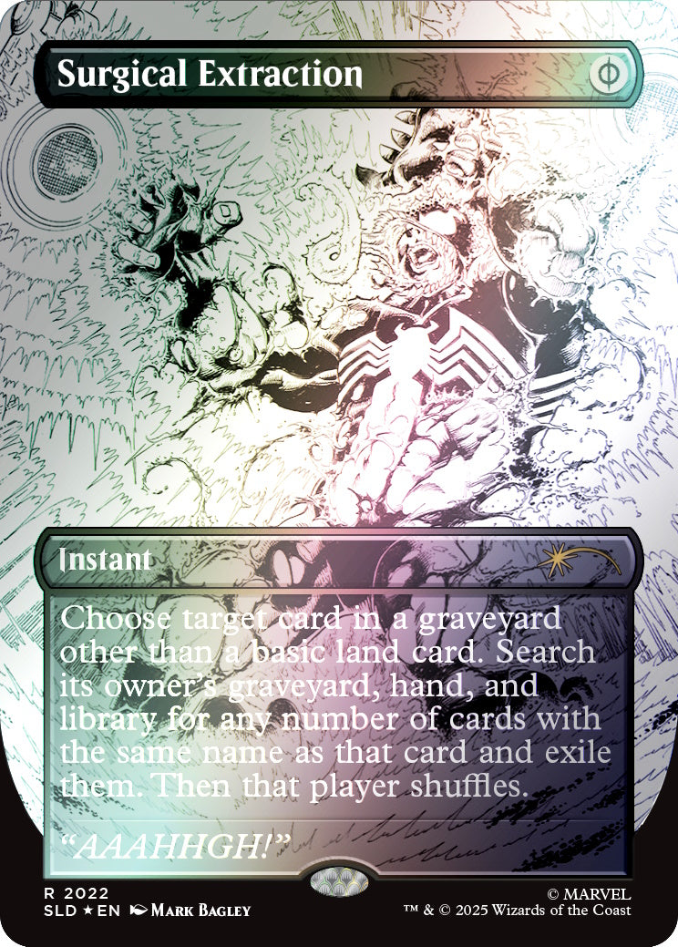 Magic: The Gathering TCG: Secret Lair x Marvel's Spider-Man - Venom Unleashed - Inks - Foil Card Game Wizards of the Coast