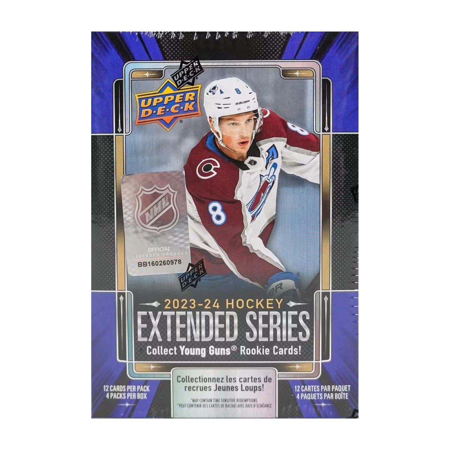 Upper Deck: 2023-24 Extended Series Hockey Blaster Box - 4 Packs Toys & Games Upper Deck