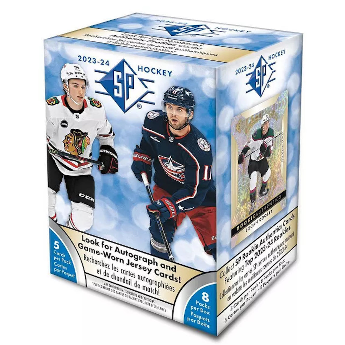 Upper Deck: 2023-24 SP Hockey Blaster Box - 8 Pack Card Game Upper Deck