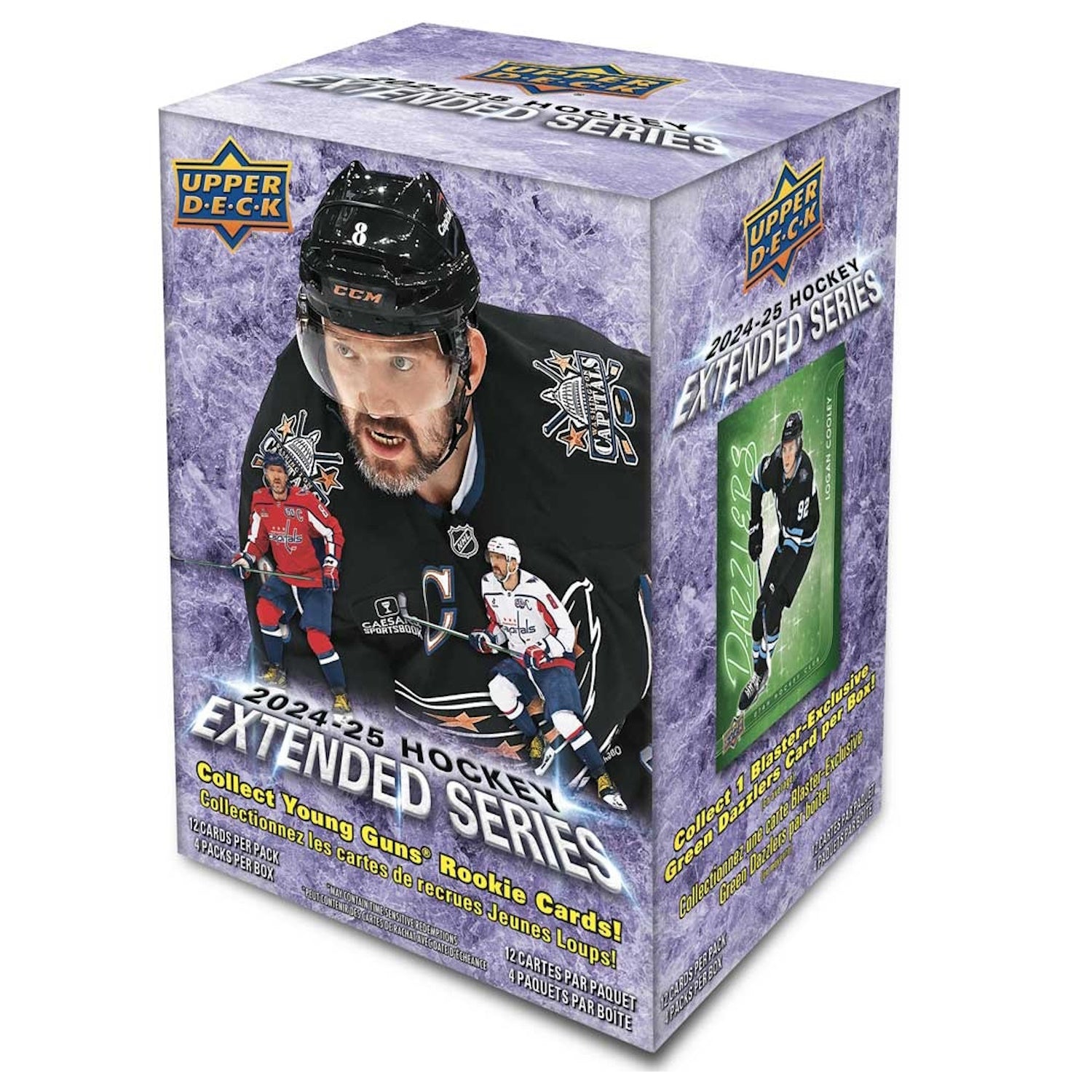 Upper Deck: 2024-25 Extended Series Hockey Blaster Box - 4 Packs Card Game Upper Deck