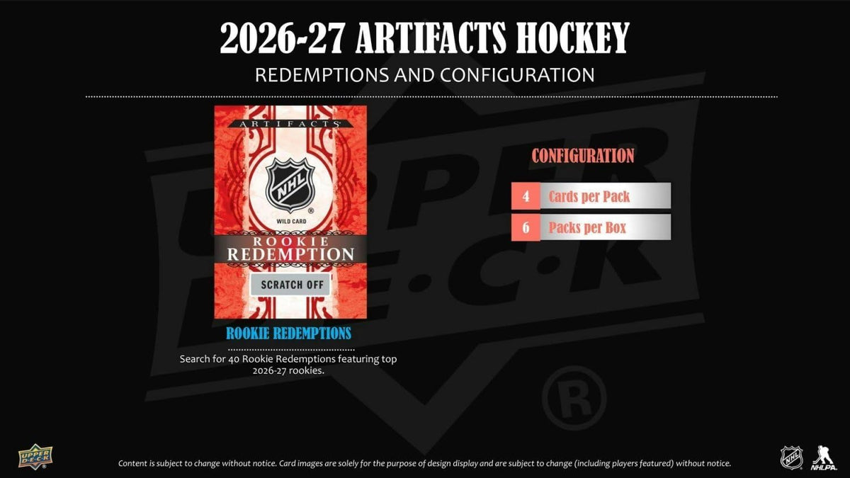Upper Deck: 2026-2027 Artifacts Hockey Blaster Box