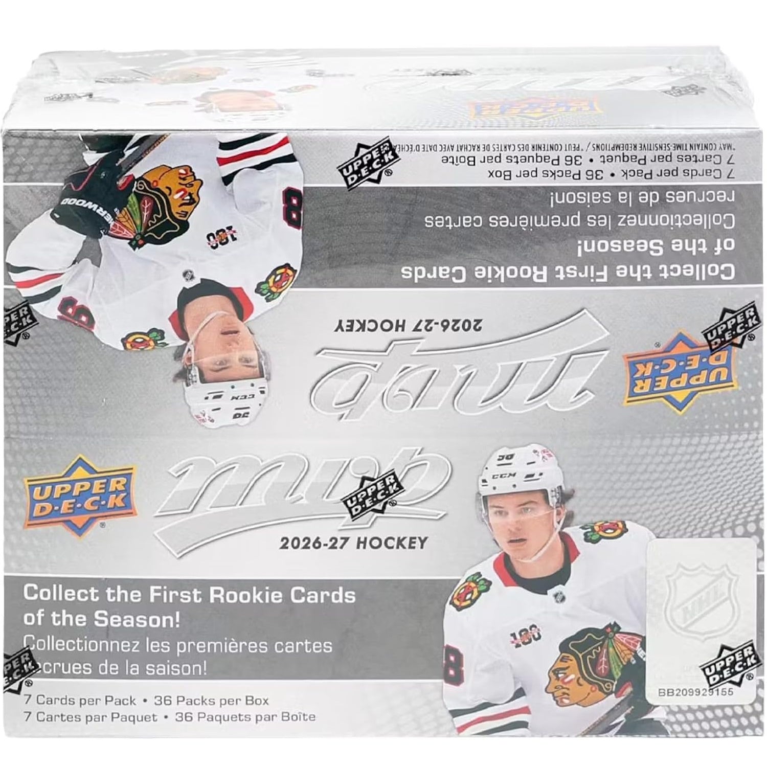 Upper Deck: 2026-2027 MVP Hockey Retail Box Sports Cards Upper Deck