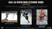 Upper Deck: 2025-26 Extended Series Blaster Box - 4 Packs Sports Cards Upper Deck