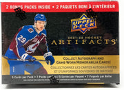Upper Deck: 2021-22 Artifacts Hockey Blaster Box - 7 Packs Sports Cards Upper Deck