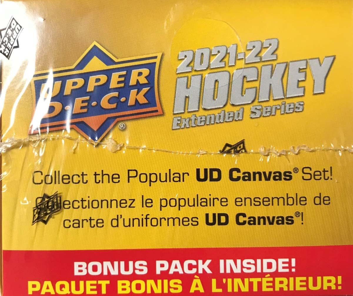 Upper Deck: 2021-22 Extended Series Hockey Blaster Box Sports Cards Upper Deck