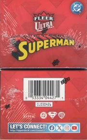 Upper Deck: 2026 Fleer Ultra Superman Blaster Box - 3 Packs Sports Cards Upper Deck
