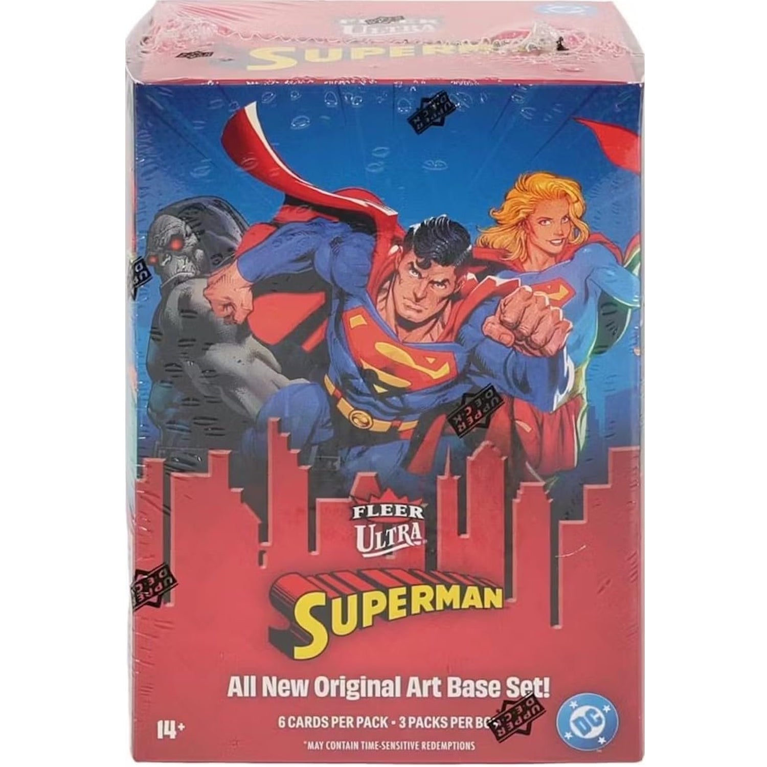 Upper Deck: 2026 Fleer Ultra Superman Blaster Box - 3 Packs Sports Cards Upper Deck