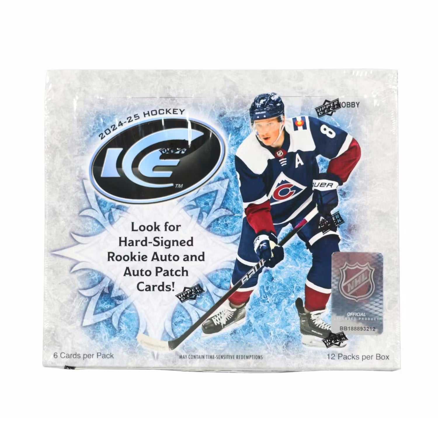 Upper Deck: 2024-25 ICE Hobby Box - 12 Packs Sports Cards Upper Deck