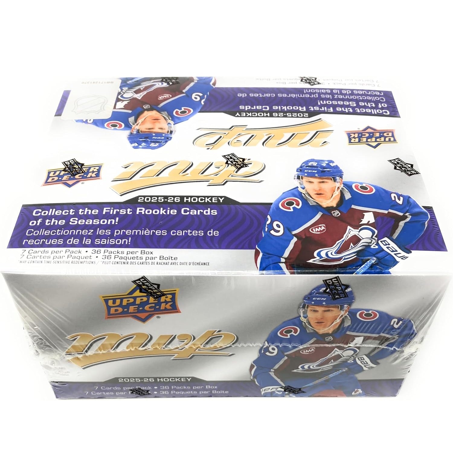 Upper Deck: 2025-26 MVP Retail Booster Box Sports Cards Upper Deck