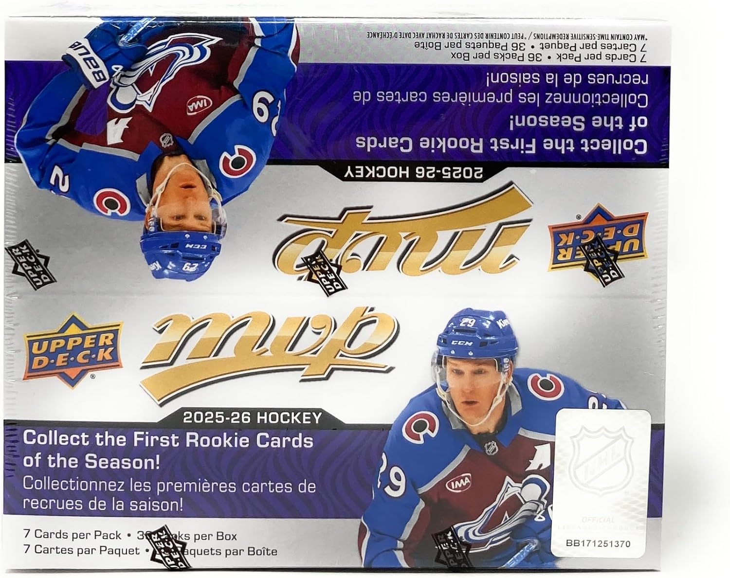 Upper Deck: 2025-26 MVP Retail Booster Box Sports Cards Upper Deck