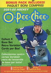 Upper Deck: 2021-22 O-Pee-Chee Blaster Box - 9 Packs Sports Cards Upper Deck