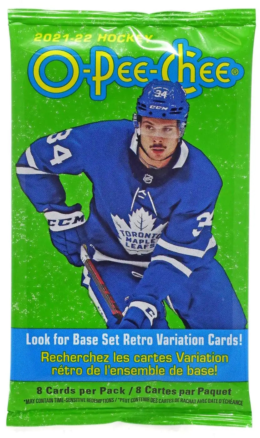 Upper Deck: 2021-22 O-Pee-Chee Blaster Box - 9 Packs Sports Cards Upper Deck