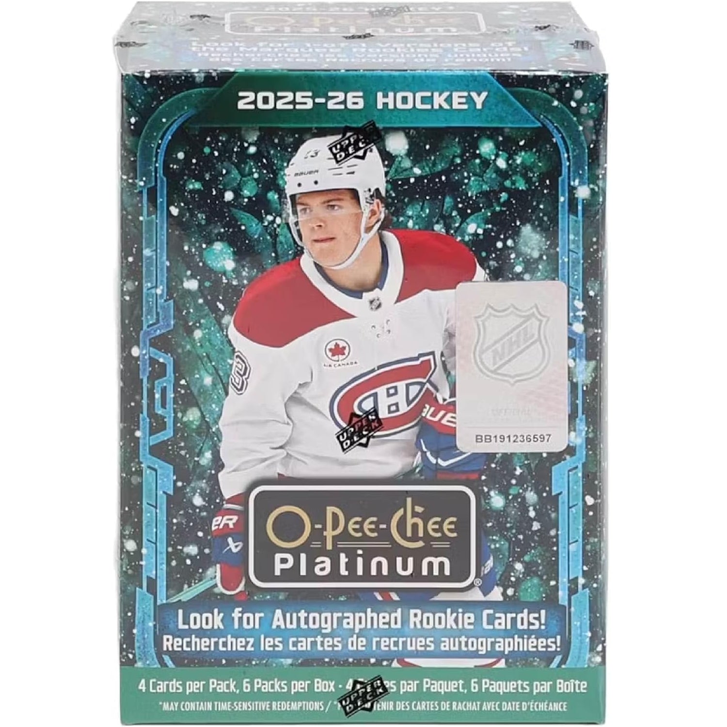 Upper Deck: 2025-26 O-Pee-Chee Platinum Hockey - 6 Packs Sports Cards Upper Deck